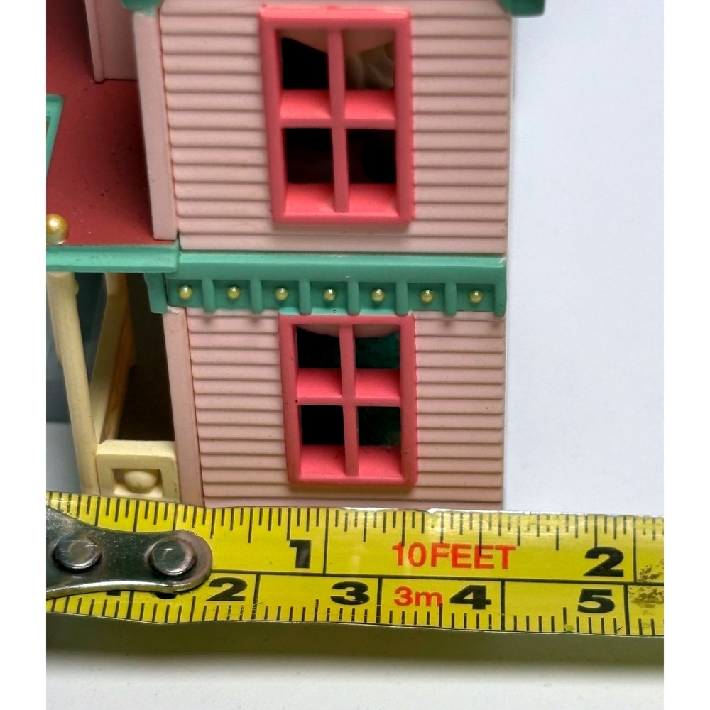 Hallmark‎ Pink Victorian Painted Lady Nostalgic House 1996 christmas ornament - Picture 10 of 11